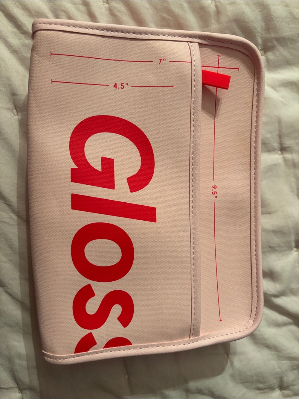 Glossier large makeup bag